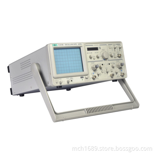 20MHz. 2kv Dual Channels Stero Analog Osillscope (V-212C)